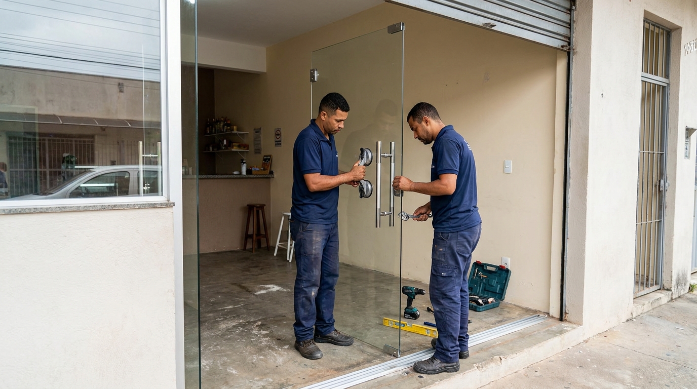 Portas em Vidro em Juiz de Fora‑MG