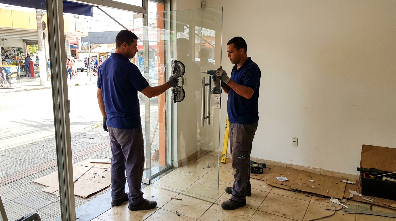 Portas em Vidro em Juiz de Fora‑MG